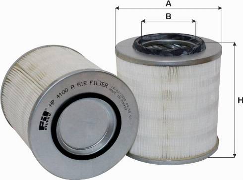 FIL Filter HP 4100 A - Повітряний фільтр autozip.com.ua