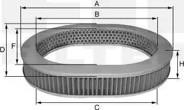 FIL Filter HP 919 - Повітряний фільтр autozip.com.ua