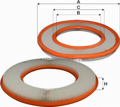 FIL Filter HPU 4335 - Повітряний фільтр autozip.com.ua