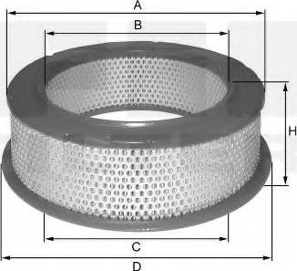 FIL Filter HPU 715 - Повітряний фільтр autozip.com.ua