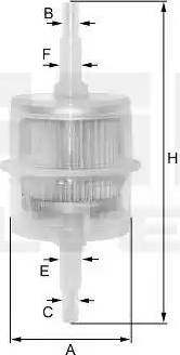 FIL Filter ZP 8047 FP - Паливний фільтр autozip.com.ua