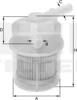 FIL Filter ZP 8061 FP - Паливний фільтр autozip.com.ua