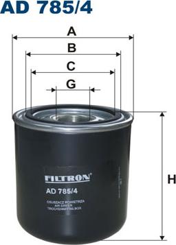 Filtron AD785/4 - Патрон осушувача повітря, пневматична система autozip.com.ua