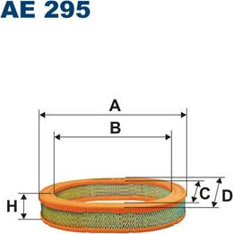 Filtron AE295 - Повітряний фільтр autozip.com.ua