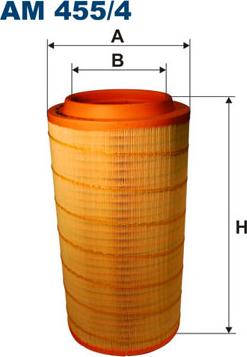 Filtron AM455/4 - Повітряний фільтр autozip.com.ua