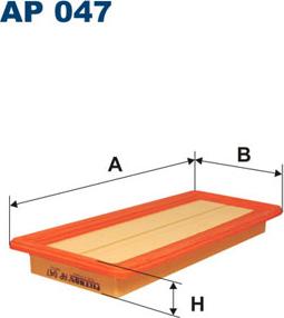Filtron AP047 - Повітряний фільтр autozip.com.ua