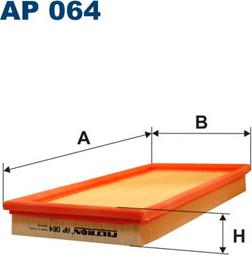 Filtron AP064 - Повітряний фільтр autozip.com.ua