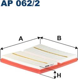 Filtron AP062/2 - Повітряний фільтр autozip.com.ua