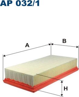 Filtron AP032/1 - Повітряний фільтр autozip.com.ua