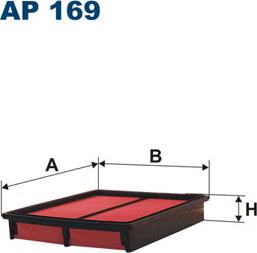 Filtron AP169 - Повітряний фільтр autozip.com.ua