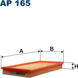 Filtron AP165 - Повітряний фільтр autozip.com.ua