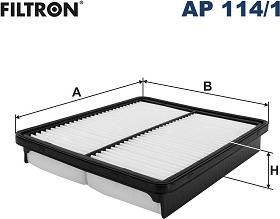 Filtron AP 114/1 - Повітряний фільтр autozip.com.ua