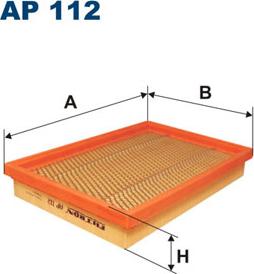 Filtron AP112 - Повітряний фільтр autozip.com.ua