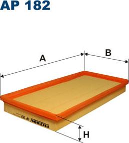 Filtron AP182 - Повітряний фільтр autozip.com.ua