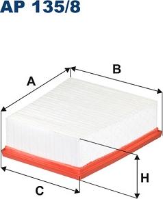 Filtron AP135/8 - Повітряний фільтр autozip.com.ua