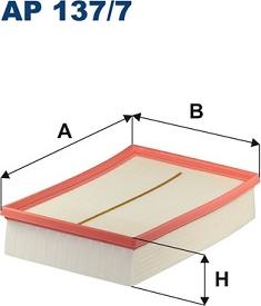 Filtron AP 137/7 - Повітряний фільтр autozip.com.ua