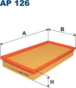 Filtron AP126 - Повітряний фільтр autozip.com.ua