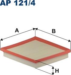 Filtron AP 121/4 - Повітряний фільтр autozip.com.ua