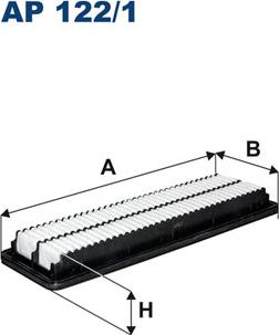 Filtron AP122/1 - Повітряний фільтр autozip.com.ua