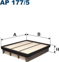 Filtron AP177/5 - Повітряний фільтр autozip.com.ua