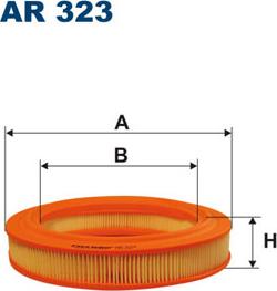 Filtron AR323 - Повітряний фільтр autozip.com.ua