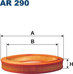 Filtron AR290 - Повітряний фільтр autozip.com.ua