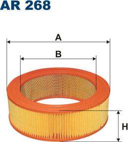 Filtron AR268 - Повітряний фільтр autozip.com.ua