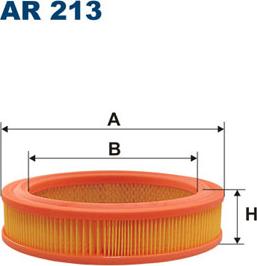 Filtron AR213 - Повітряний фільтр autozip.com.ua