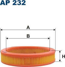 Filtron AR232 - Повітряний фільтр autozip.com.ua