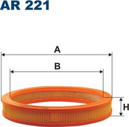 Filtron AR221 - Повітряний фільтр autozip.com.ua