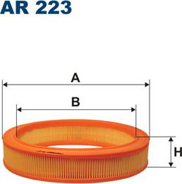 Filtron AR223 - Повітряний фільтр autozip.com.ua