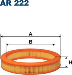 Filtron AR222 - Повітряний фільтр autozip.com.ua