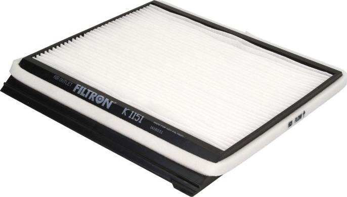 Filtron K1151 - Фільтр, повітря у внутрішній простір autozip.com.ua