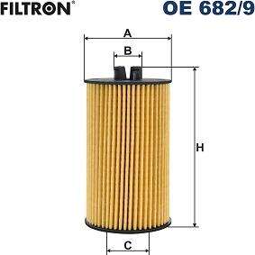 Filtron OE 682/9 - Масляний фільтр autozip.com.ua