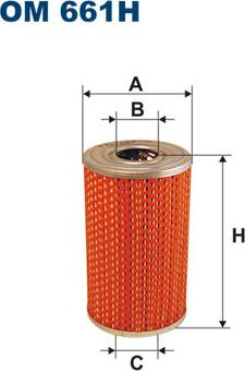 Filtron OM661H - Фільтр, Гідравлічна система приводу робочого устаткування autozip.com.ua