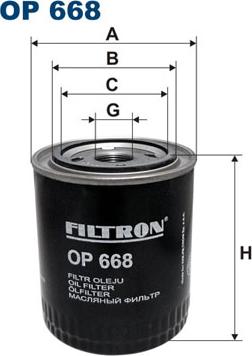 Filtron OP668 - Гідрофільтри, автоматична коробка передач autozip.com.ua
