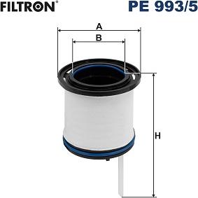 Filtron PE 993/5 - Паливний фільтр autozip.com.ua