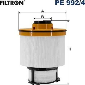 Filtron PE 992/4 - Паливний фільтр autozip.com.ua