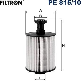 Filtron PE 815/10 - Паливний фільтр autozip.com.ua