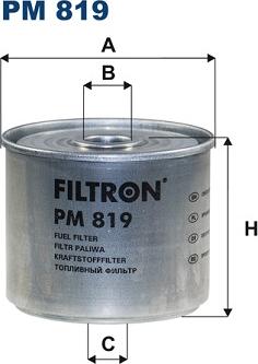 Filtron PM819 - Паливний фільтр autozip.com.ua