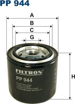 Filtron PP944 - Паливний фільтр autozip.com.ua
