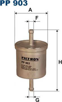 Filtron PP903 - Паливний фільтр autozip.com.ua