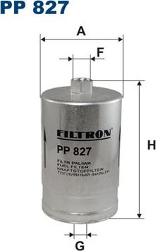 Filtron PP827 - Паливний фільтр autozip.com.ua
