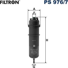 Filtron PS 976/7 - Паливний фільтр autozip.com.ua