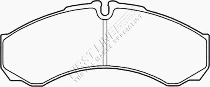 First Line FBP3494 - Гальмівні колодки, дискові гальма autozip.com.ua