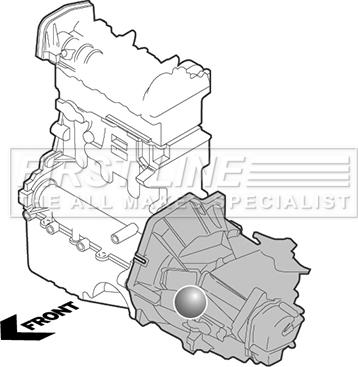 First Line FEM3903 - Подушка, підвіска двигуна autozip.com.ua