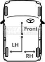 First Line FKB2856 - Трос, гальмівна система autozip.com.ua