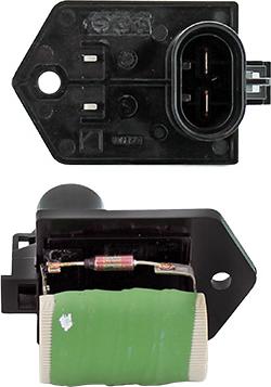 Fispa 10.9132 - Додатковий резистор, електромотор - вентилятор радіатора autozip.com.ua