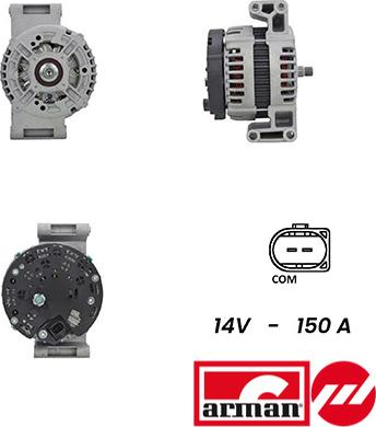 Fispa A12BH0887AS - Генератор autozip.com.ua