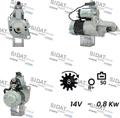 Fispa S12MH0566A2 - Стартер autozip.com.ua